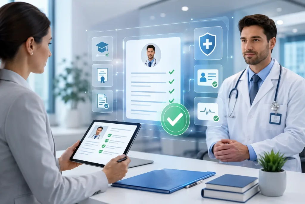 medical credentialing services
