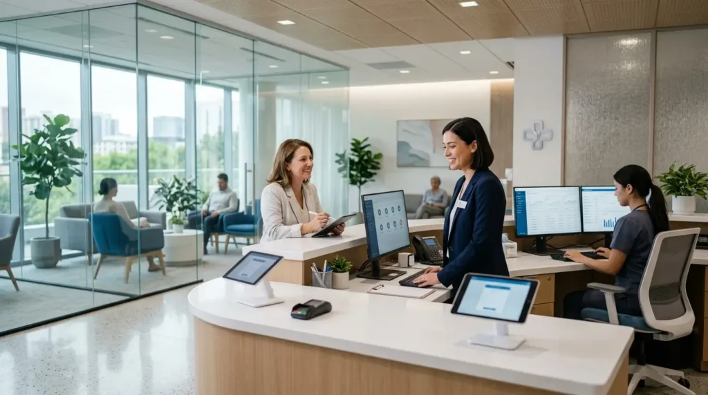 front-desk-management-healthcare